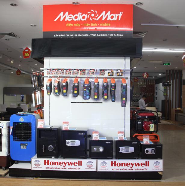 Siêu thị điện máy Mediamart – địa chỉ mua sắm két sắt Honeywell Mỹ